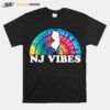 New Jersey Rainbow Tie Dye Nj New Jersey Vibes T-Shirt