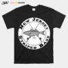 New Jersey Striped Bass Fishing Novelty T-Shirt