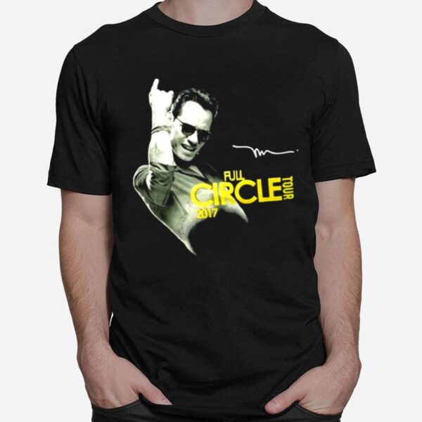 New Marc Anthony Full Circle Tour 2017 T-Shirt