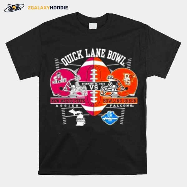 New Mexico State Vs Bowling Green Quick Lane Bowl 2022 T-Shirt