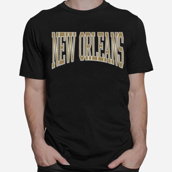 New Orleans Football Vintage Style T-Shirt