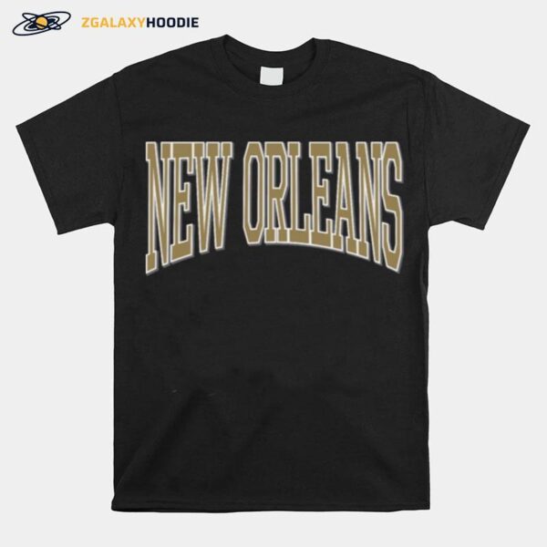 New Orleans Football Vintage Style T-Shirt