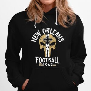 New Orleans Pro Football 1967 Grunge Vintage Hoodie