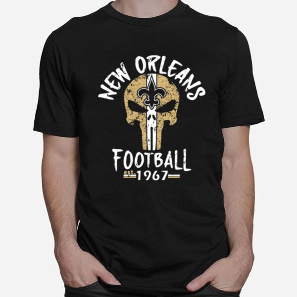 New Orleans Pro Football 1967 Grunge Vintage T-Shirt