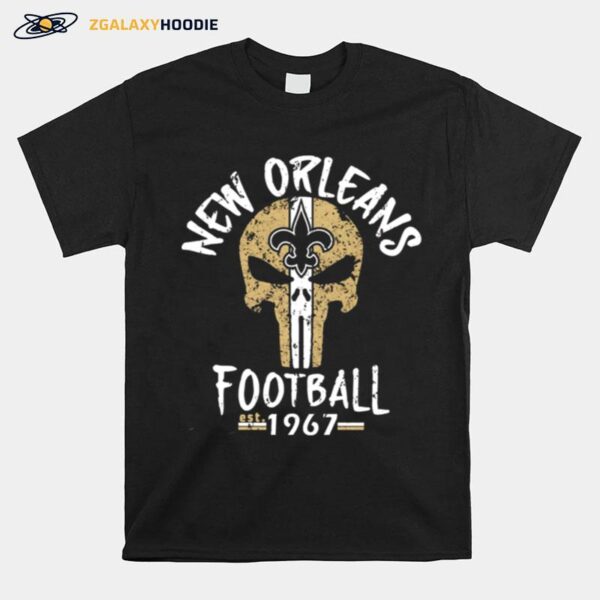 New Orleans Pro Football 1967 Grunge Vintage T-Shirt