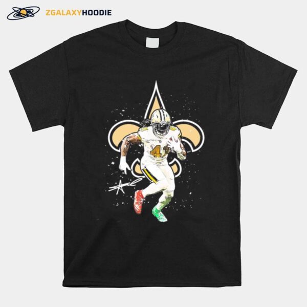 New Orleans Saints Alvin Kamara Signature T-Shirt