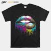 New Orleans Saints Lips T-Shirt