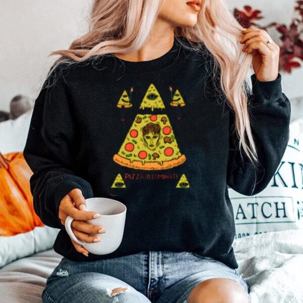 New Sam Fender Sam Pizza Illuminati Apparel For Fans Sweater