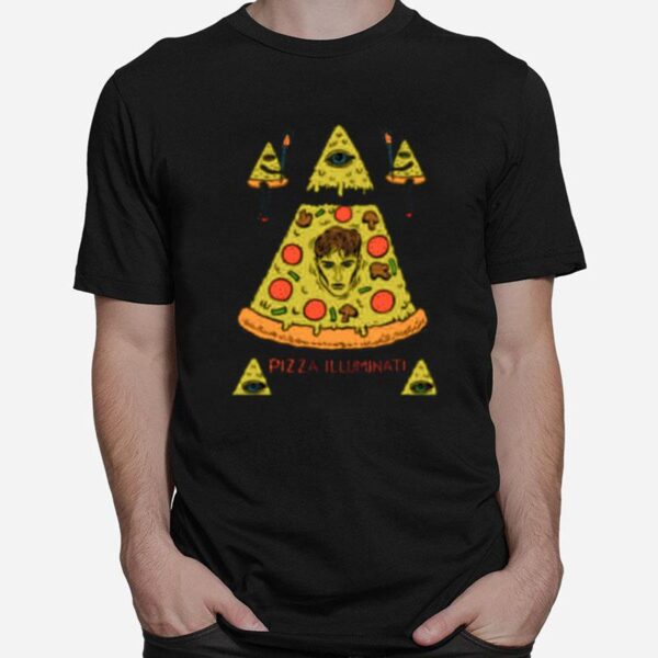 New Sam Fender Sam Pizza Illuminati Apparel For Fans T-Shirt