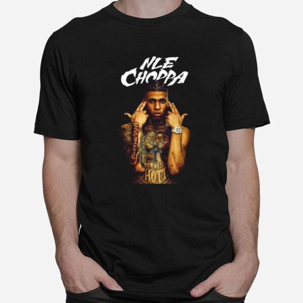 New Song Illustration Hip Hop Rap Nle Choppa T-Shirt