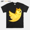 New Twitter Logo Dogecoin Elonmusk T-Shirt