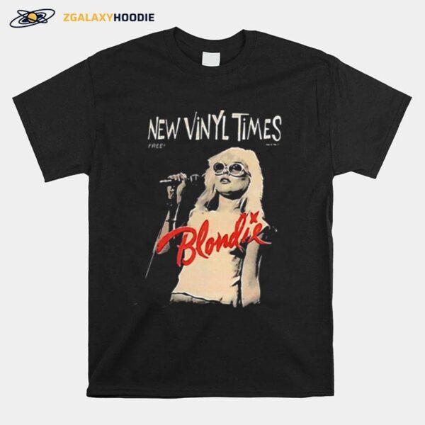 New Vinyl Times Debbie Harry Blondie T-Shirt