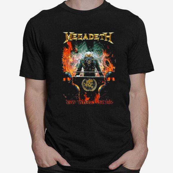 New World Order Megadeth T-Shirt