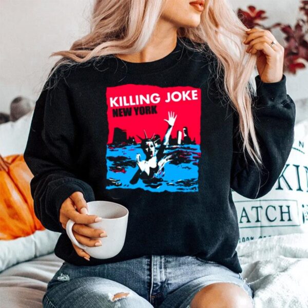 New York 80S Higher Up Killing Joke Sweater