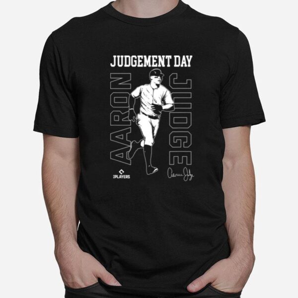 New York Baseball Player Judgement Day Aaron Judge T-Shirt