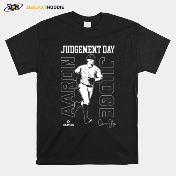 New York Baseball Player Judgement Day Aaron Judge T-Shirt