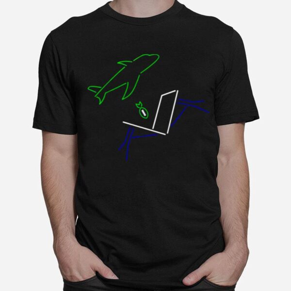 New York Bombs Buffalo Neon T-Shirt