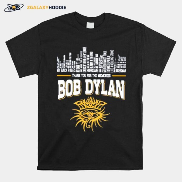 New York City Bob Dylan Thank You For The Memories T-Shirt