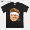 New York Football Zach Wilson Portrait Signature T-Shirt