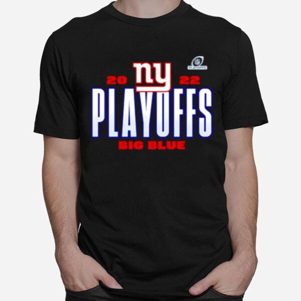 New York Giants 2022 Nfl Playoffs Our Time T-Shirt