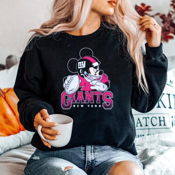 New York Giants Junk Food Disney Mickey Sweater