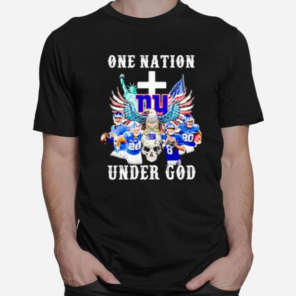 New York Giants One Nation Under God T-Shirt