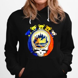 New York Grateful Dead Grateful Bear Mets Hoodie