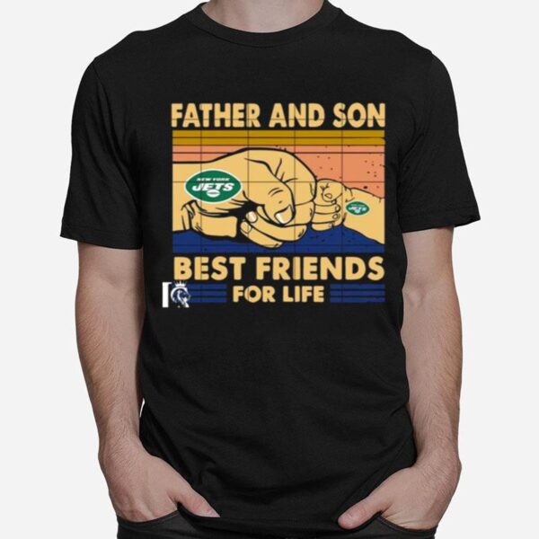 New York Jets And Son Best Friends For Life T-Shirt