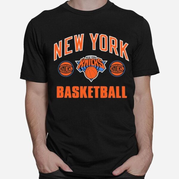 New York Knicks 47 2023 City Edition Backer Franklin T-Shirt