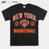 New York Knicks 47 2023 City Edition Backer Franklin T-Shirt