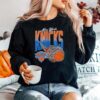 New York Knicks On Fire Nba Sweater