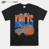 New York Knicks On Fire Nba T-Shirt