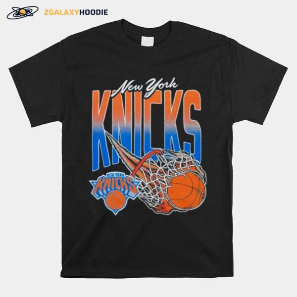 New York Knicks On Fire Nba T-Shirt