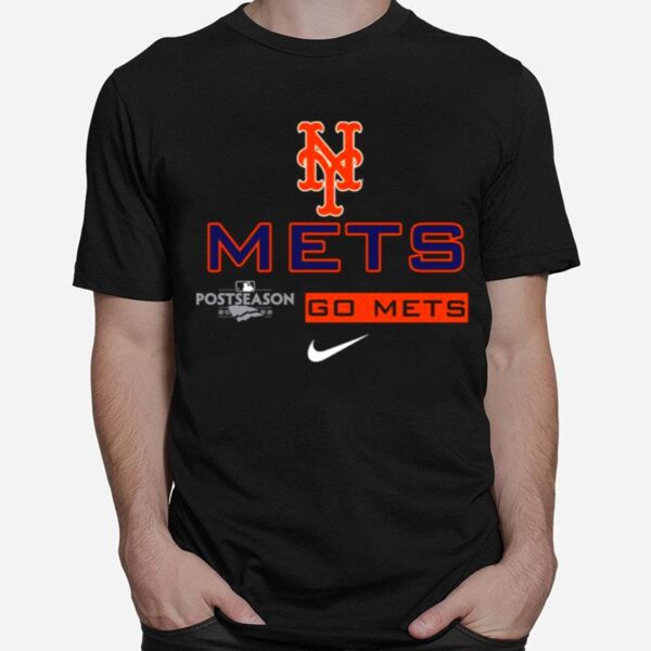 New York Mets 2022 Postseason Authentic Collection Dugout T-Shirt