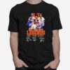 New York Mets Legends Tom Seaver Dwight Gooden Darryl Strawberry Signatures T-Shirt