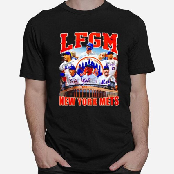 New York Mets Lfgm Signature T-Shirt