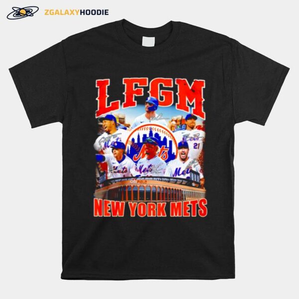 New York Mets Lfgm Signature T-Shirt