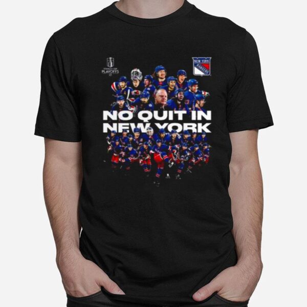 New York Rangers All Team Stanley Cup Playoff 2023 T-Shirt