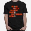 New York Saints Nelson Barzal Palmieri Martin Clutterbuck Cizikas T-Shirt