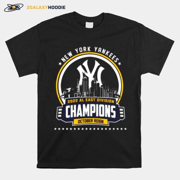 New York Yankees 2022 Al East Division Champion T-Shirt