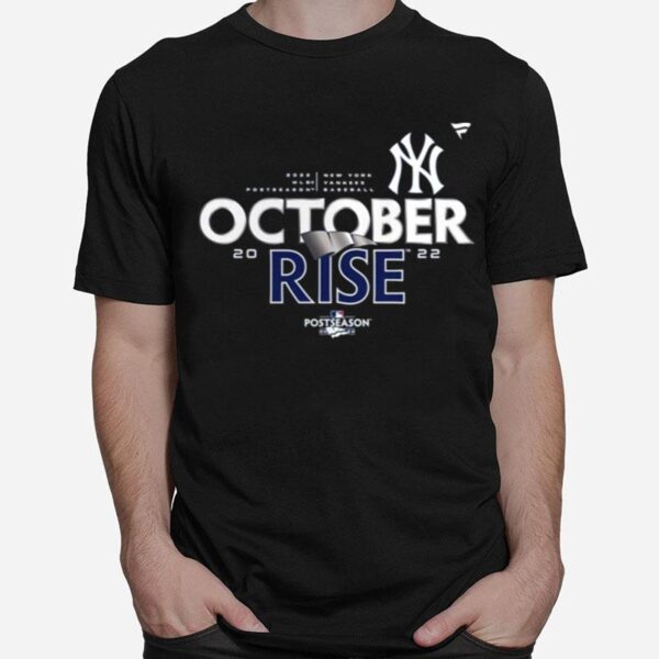 New York Yankees 2022 Postseason Locker Room T-Shirt