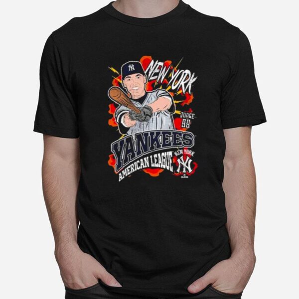 New York Yankees Aaron Judge Artist Series Player T-Shirt