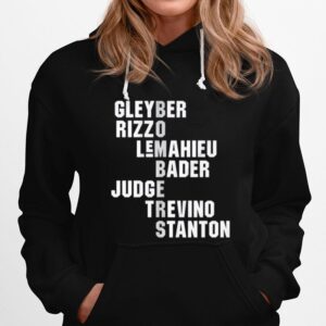 New York Yankees Bombers Names Player Hoodie