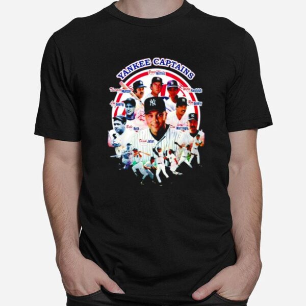 New York Yankees Captains Retro T-Shirt