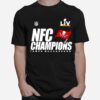 Nfc Champions Tampa Bay Buccaneers Super Bowl Lv T-Shirt