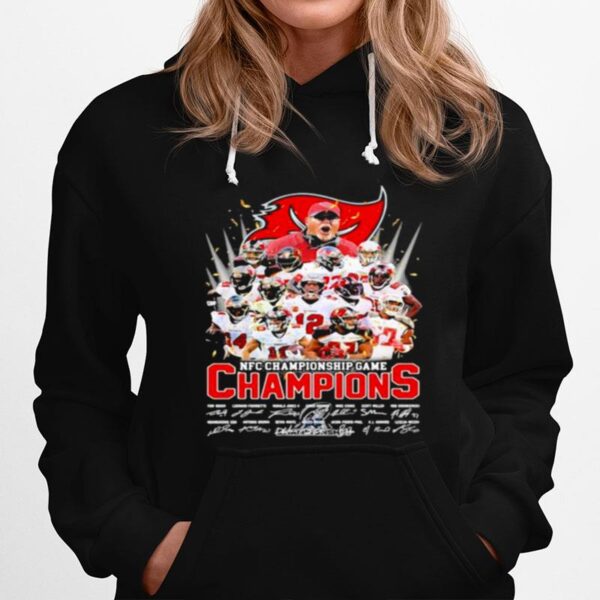 Nfc Championship Game Champion Signature Tampa Bay Buccaneers Hoodie