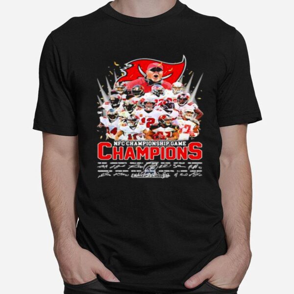 Nfc Championship Game Champion Signature Tampa Bay Buccaneers T-Shirt