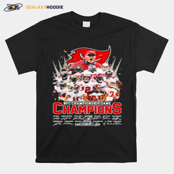 Nfc Championship Game Champion Signature Tampa Bay Buccaneers T-Shirt