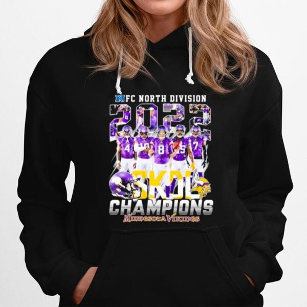 Nfc North Division 2022 Skol Champions Minnesota Vikings Hoodie