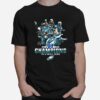 Nfc South 2023 Champions Its A Philly Thing Signatures T-Shirt